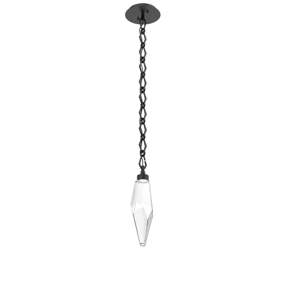 Rock Crystal Pendant with Chain - 15-Inch