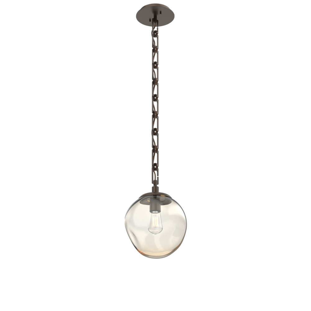 Aster Round Single Pendant Chain (Bulb)