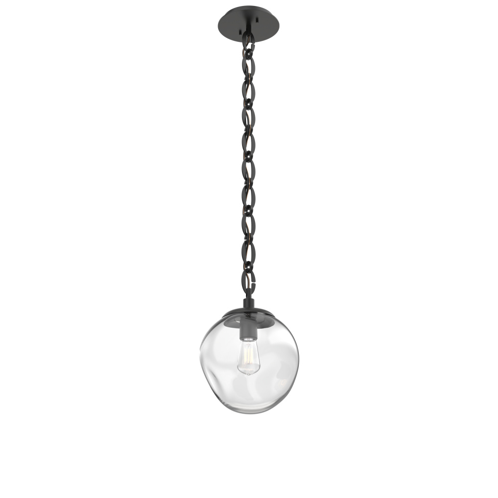 Aster Round Single Pendant with Chain (Bulb)