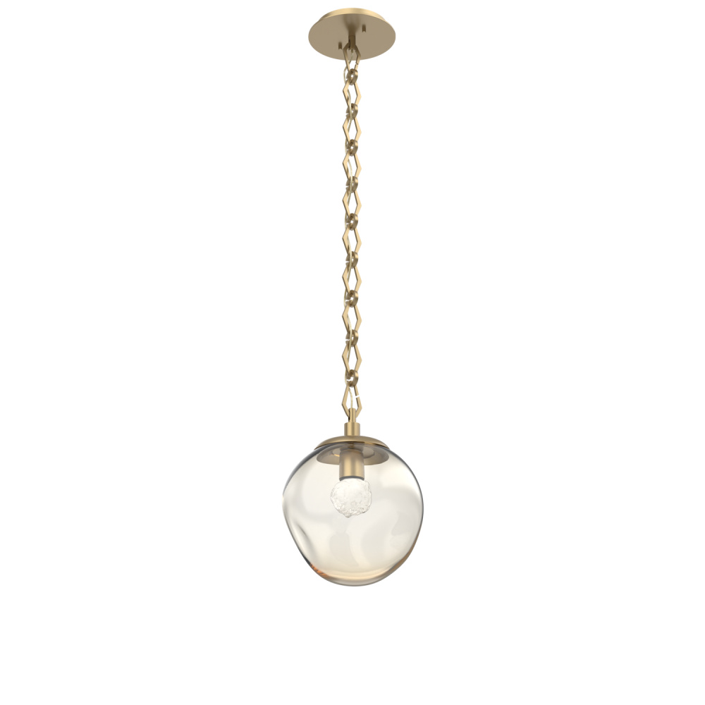 Aster Round Single Pendant Chain (LED)
