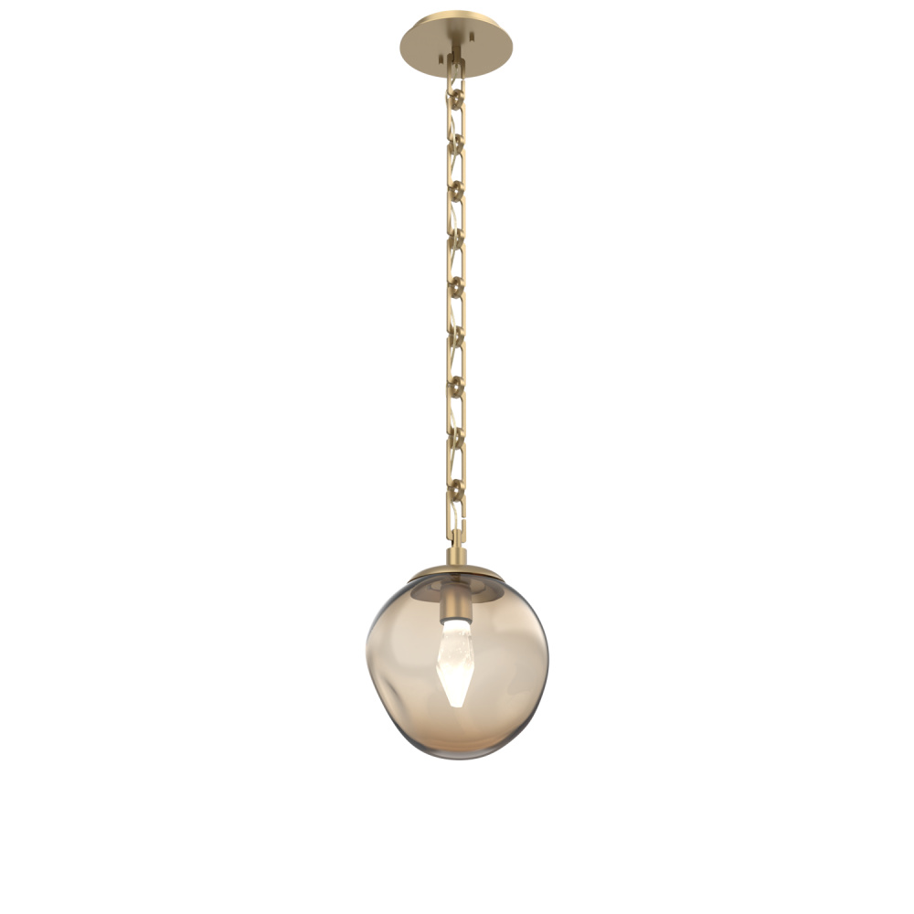 Aster Round Single Pendant with Chain (LED)