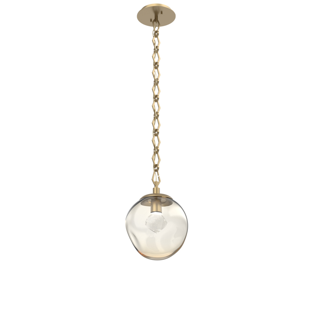 Aster Round Single Pendant Chain (LED)