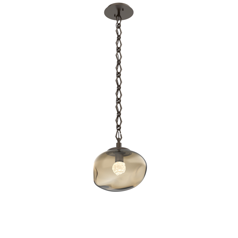 Nova Round Single Pendant Chain (LED)