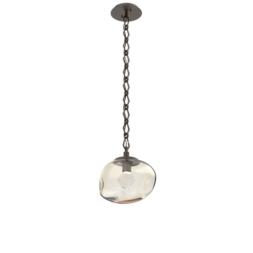 Nova Round Single Pendant Chain (LED)