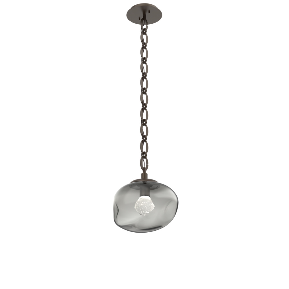 Nova Round Single Pendant Chain (LED)