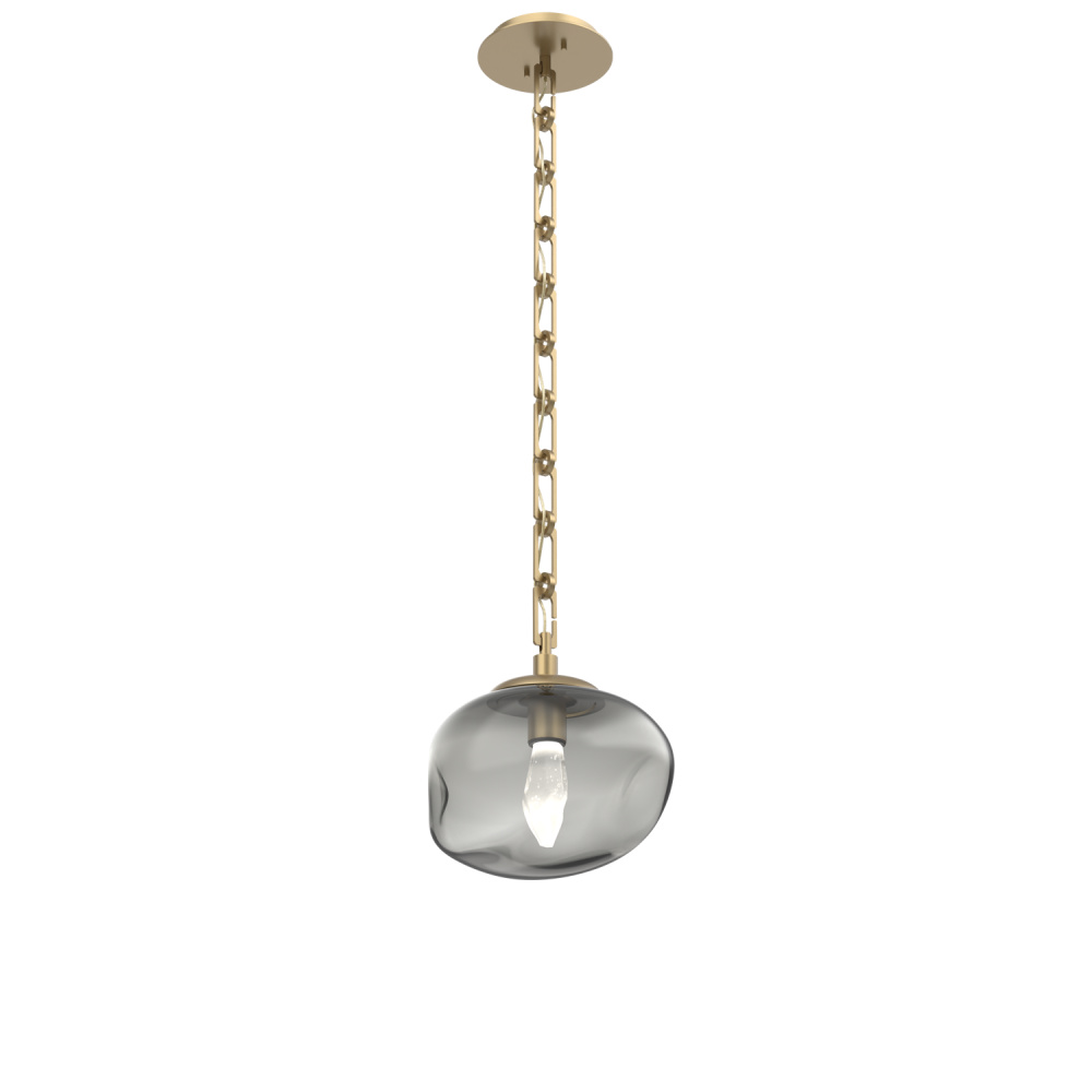 Nova Round Single Pendant Chain (LED)
