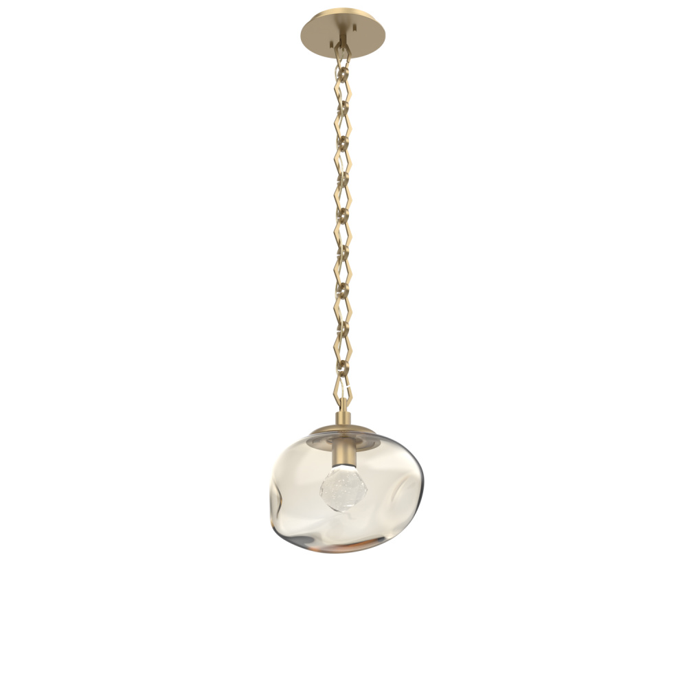 Nova Round Single Pendant Chain (LED)