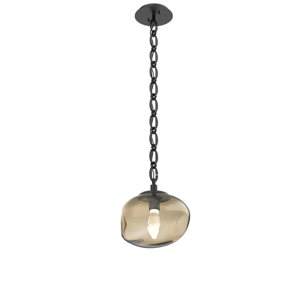 Nova Round Single Pendant Chain (LED)