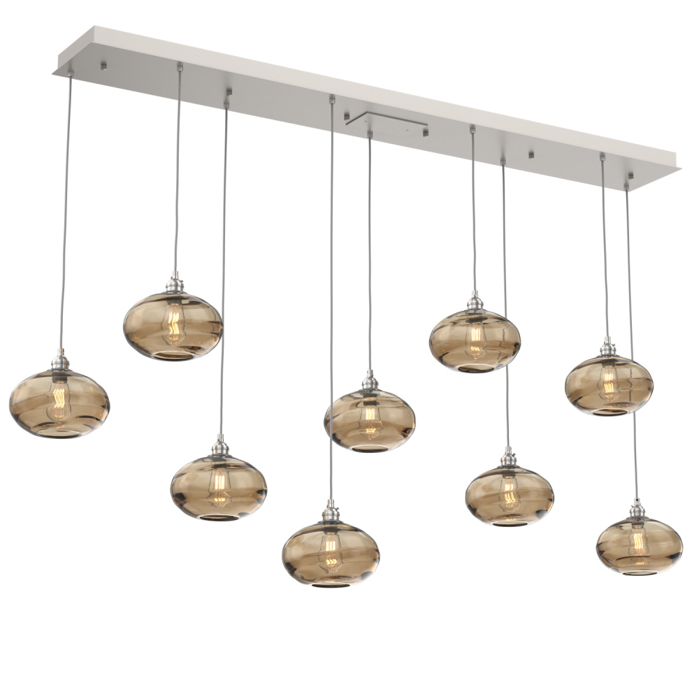 Coppa Linear 9pc Multi-Pendant
