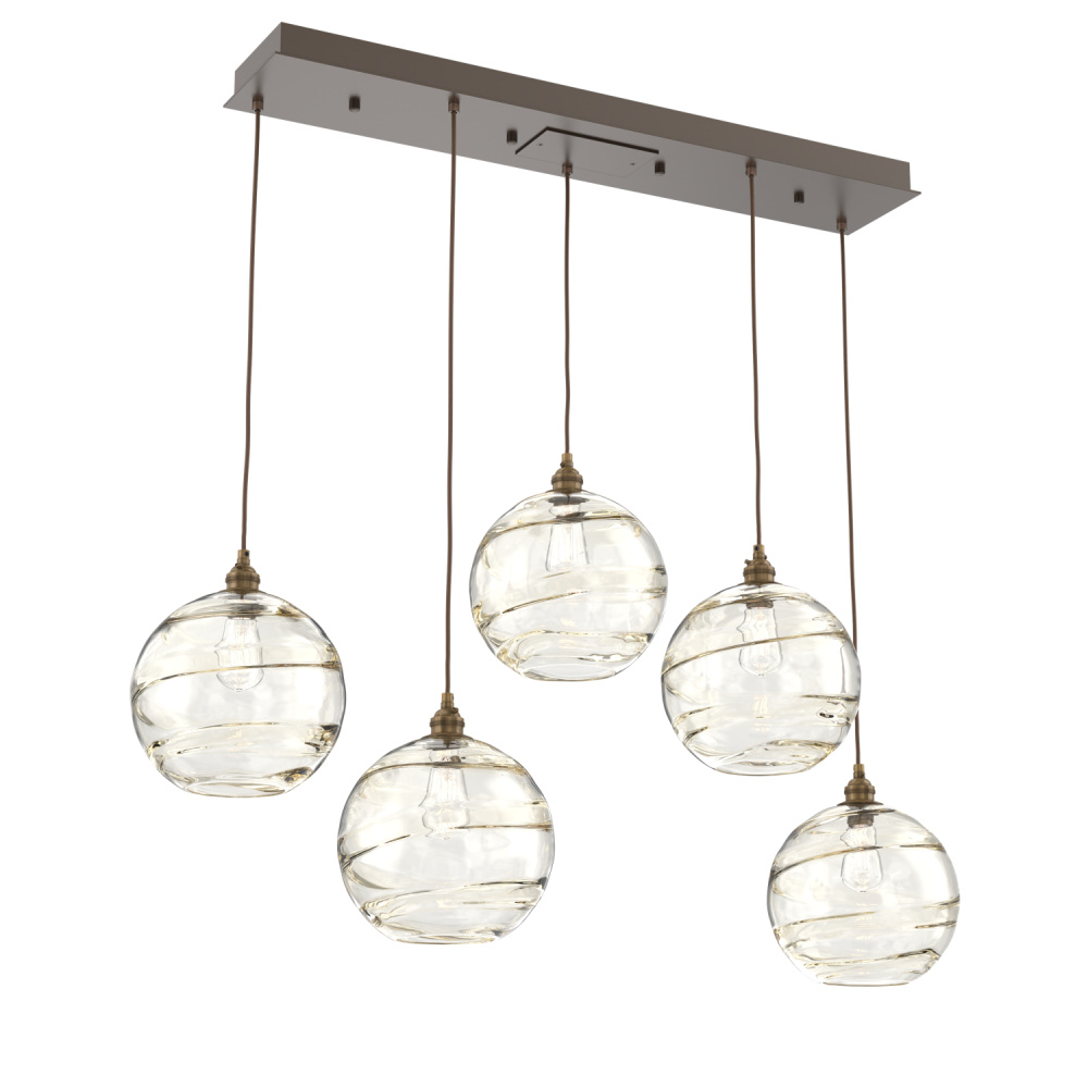 Terra Linear 5pc Multi-Pendant