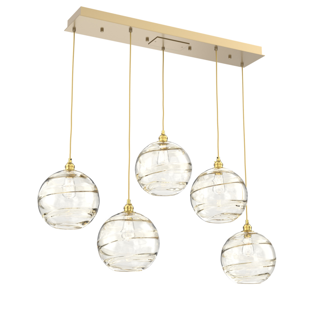 Terra Linear 5pc Multi-Pendant
