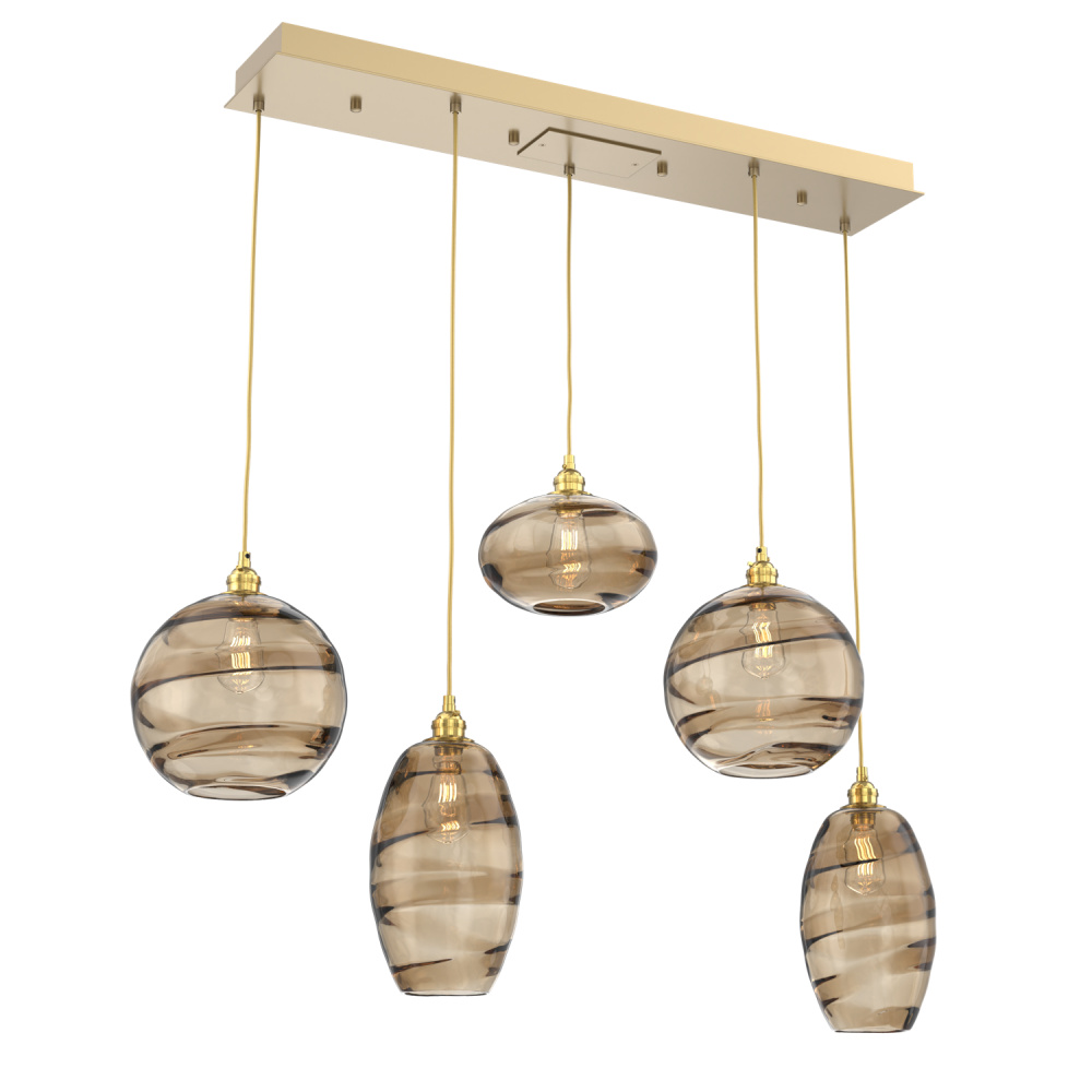 Misto Linear 5pc Multi-Pendant