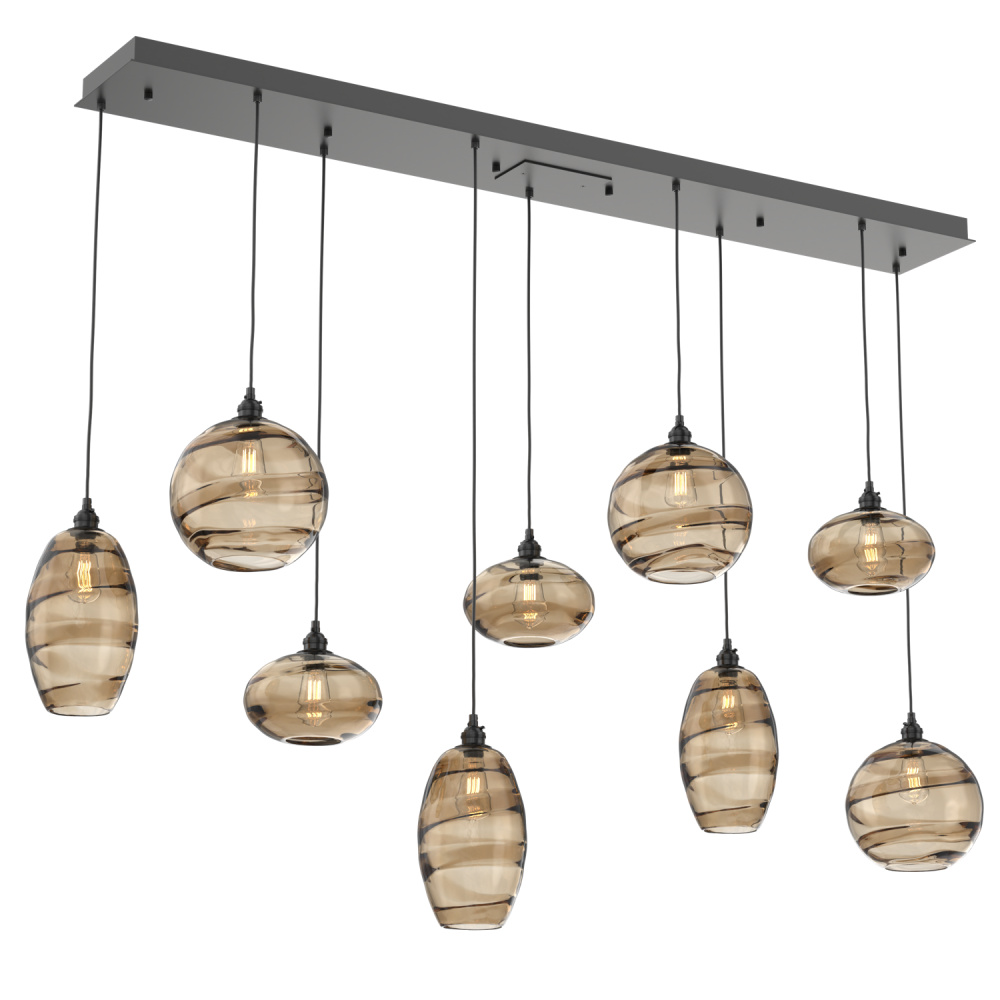 Misto Linear 9pc Multi-Pendant