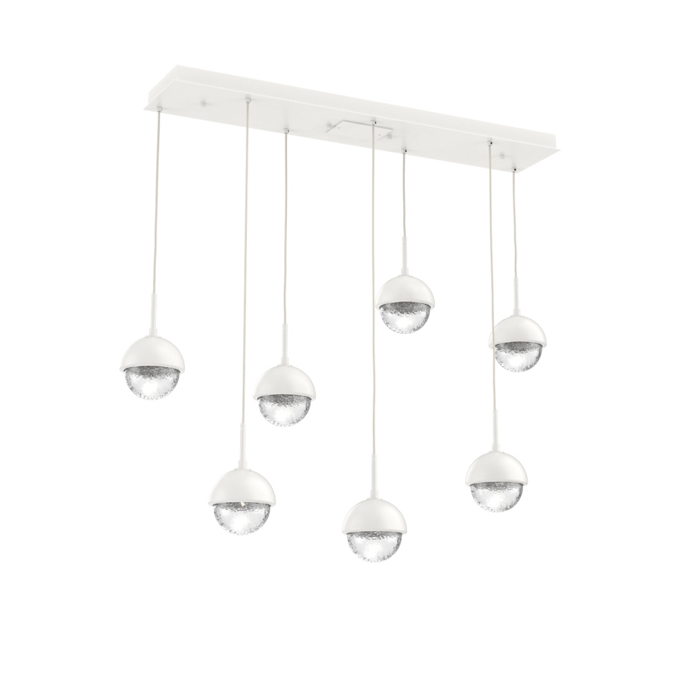 Cabochon Linear 7pc Multi-Pendant