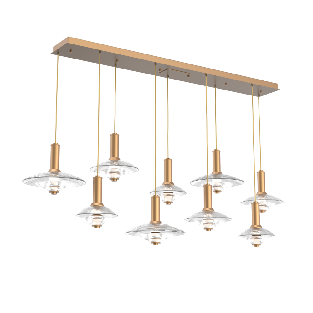 Cirrus Linear 9pc Multi-Pendant