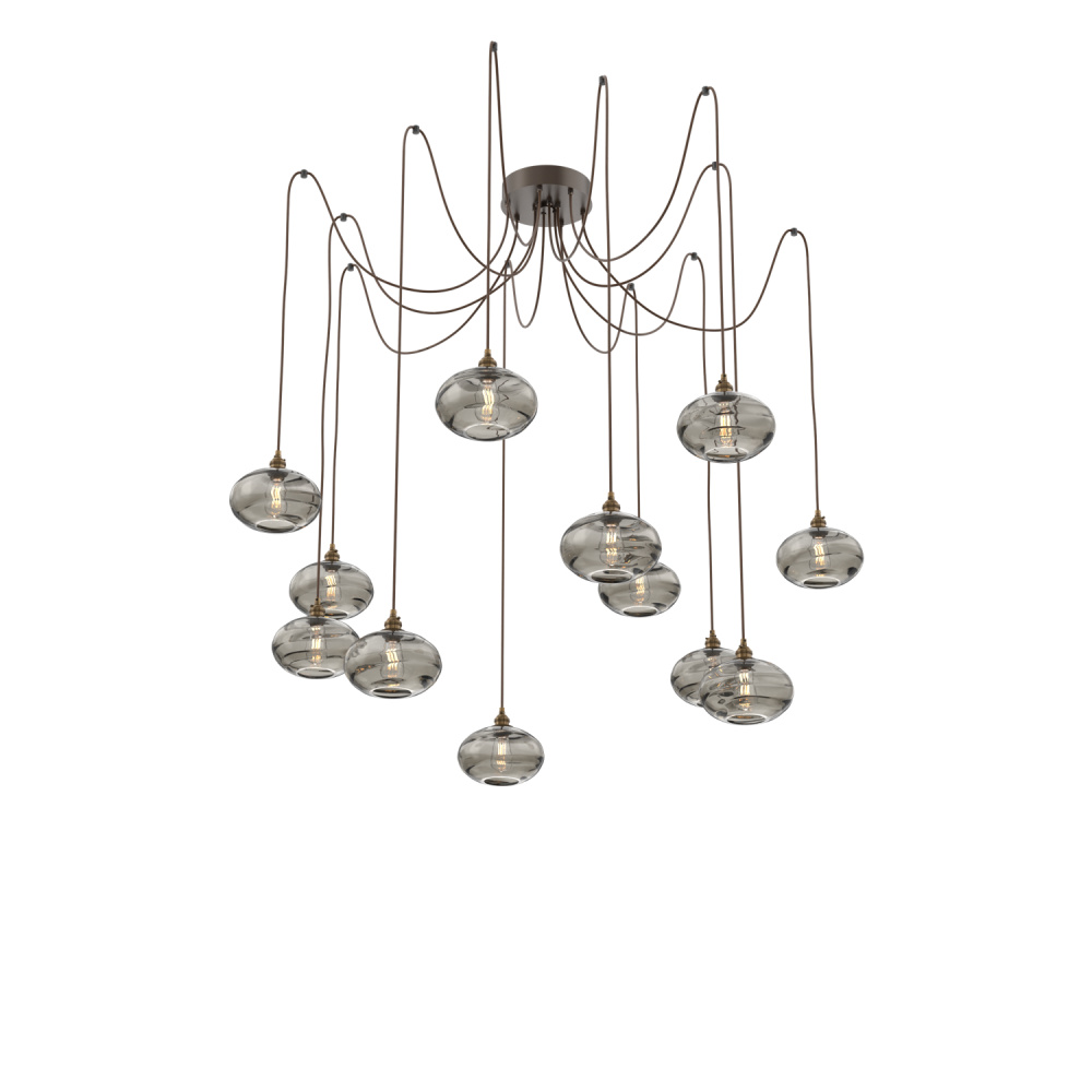 Coppa Round 12pc Swag Multi-Pendant