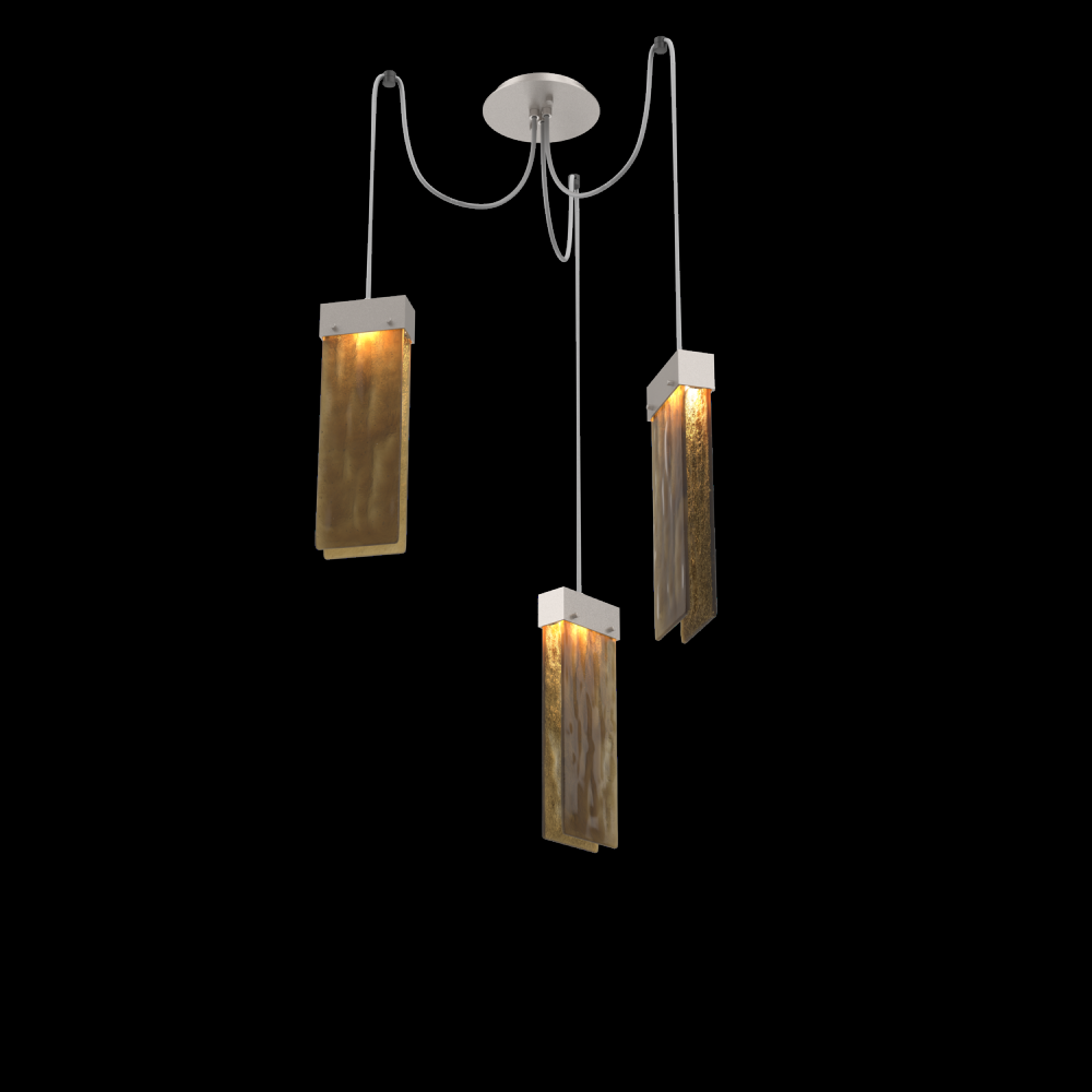 Parallel Round 3pc Swag Multi-Pendant