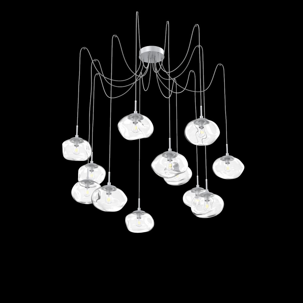 Nova Round 12pc Swag Multi-Pendant (Bulb)