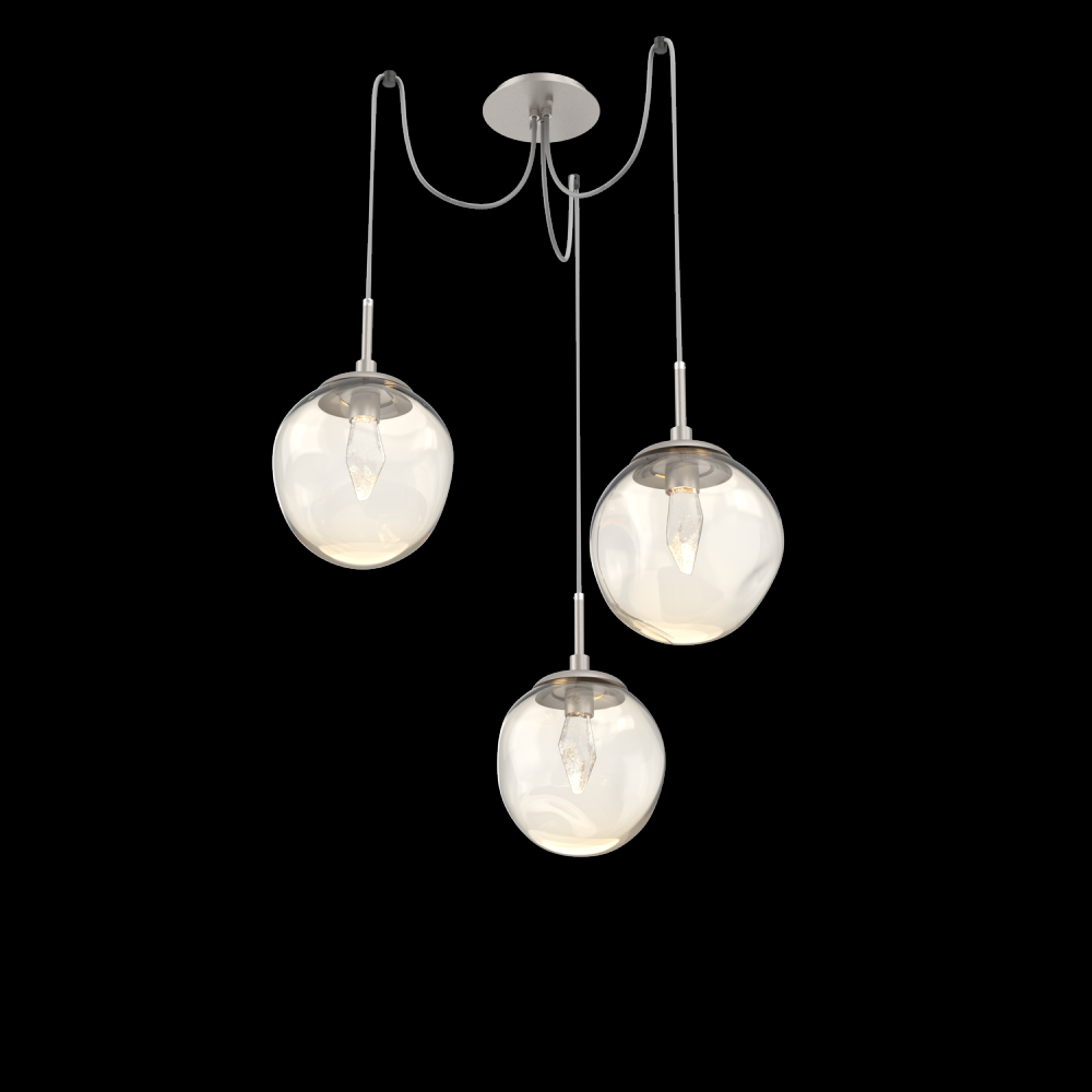 Aster Round 3pc Swag Multi-Pendant (LED)