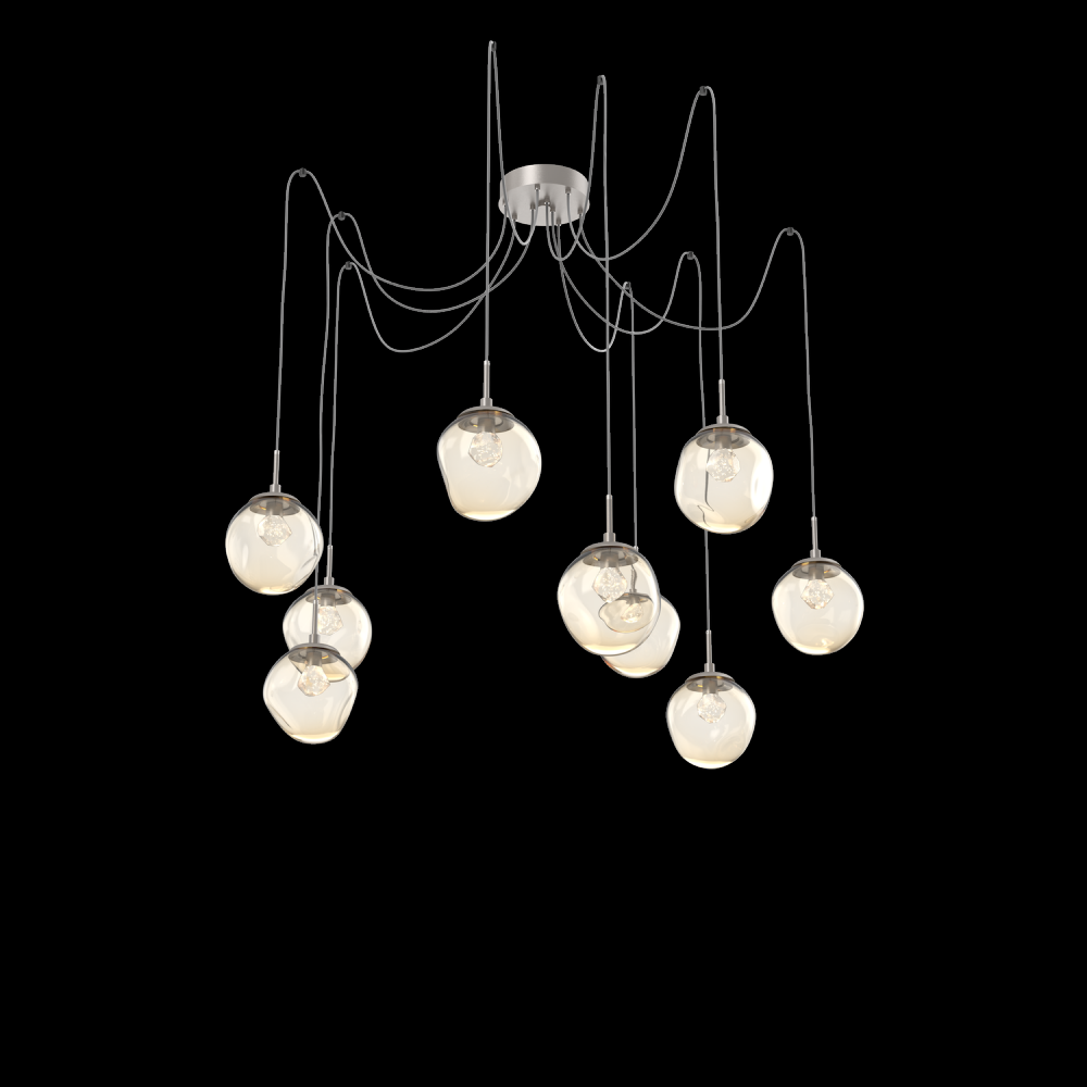 Aster Round 9pc Swag Multi-Pendant (LED)