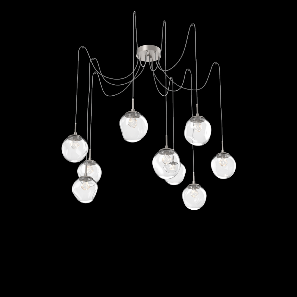 Aster Round 9pc Swag Multi-Pendant (LED)
