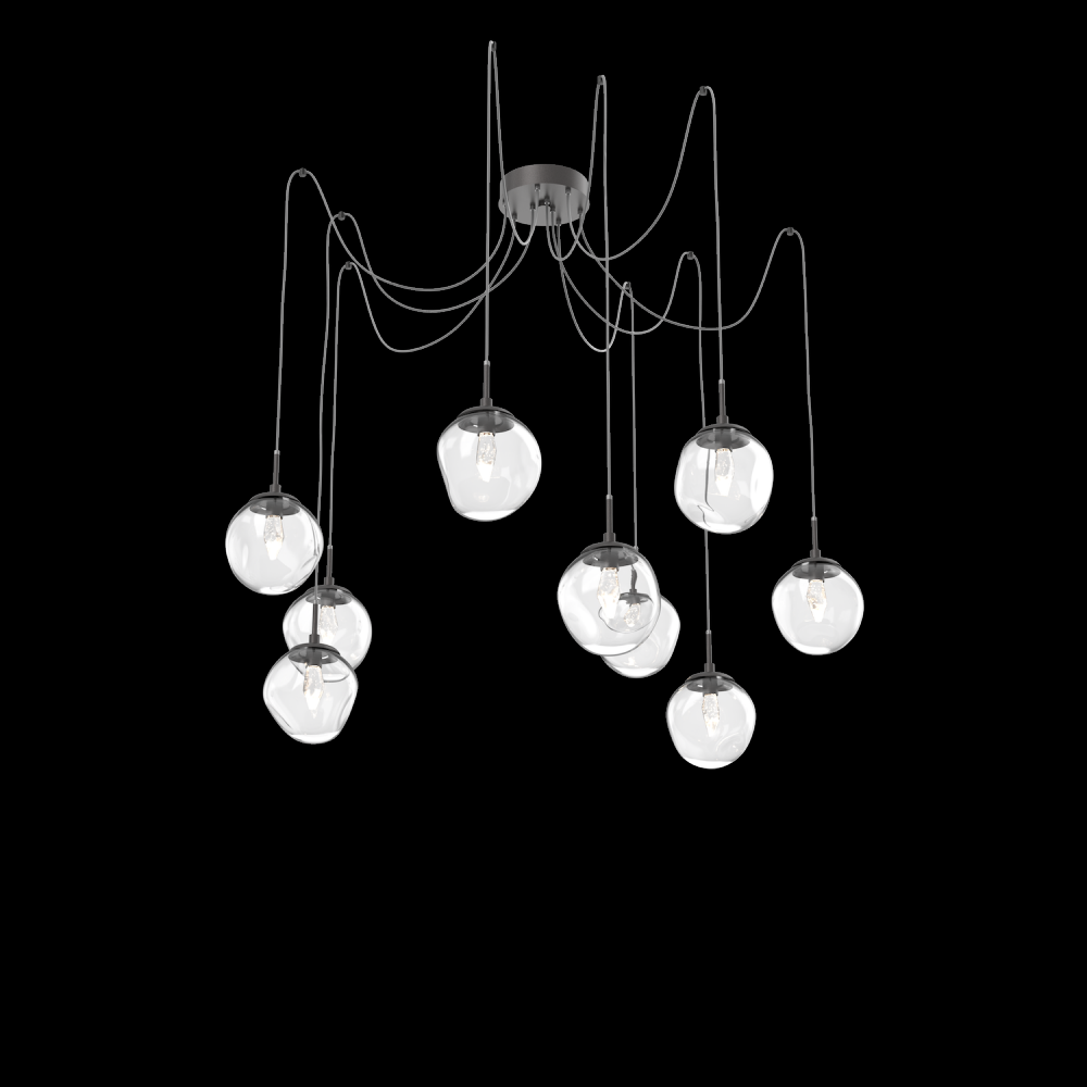 Aster Round 9pc Swag Multi-Pendant (LED)