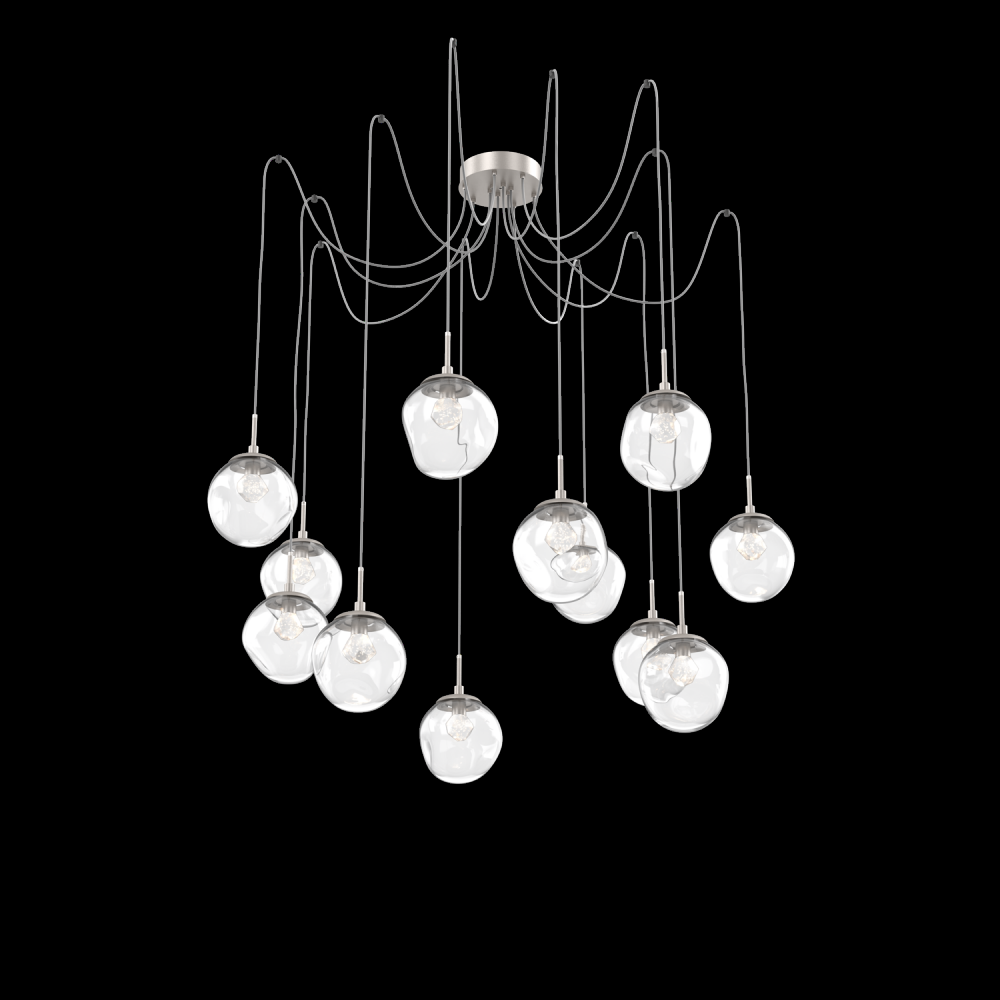 Aster Round 12pc Swag Multi-Pendant (LED)