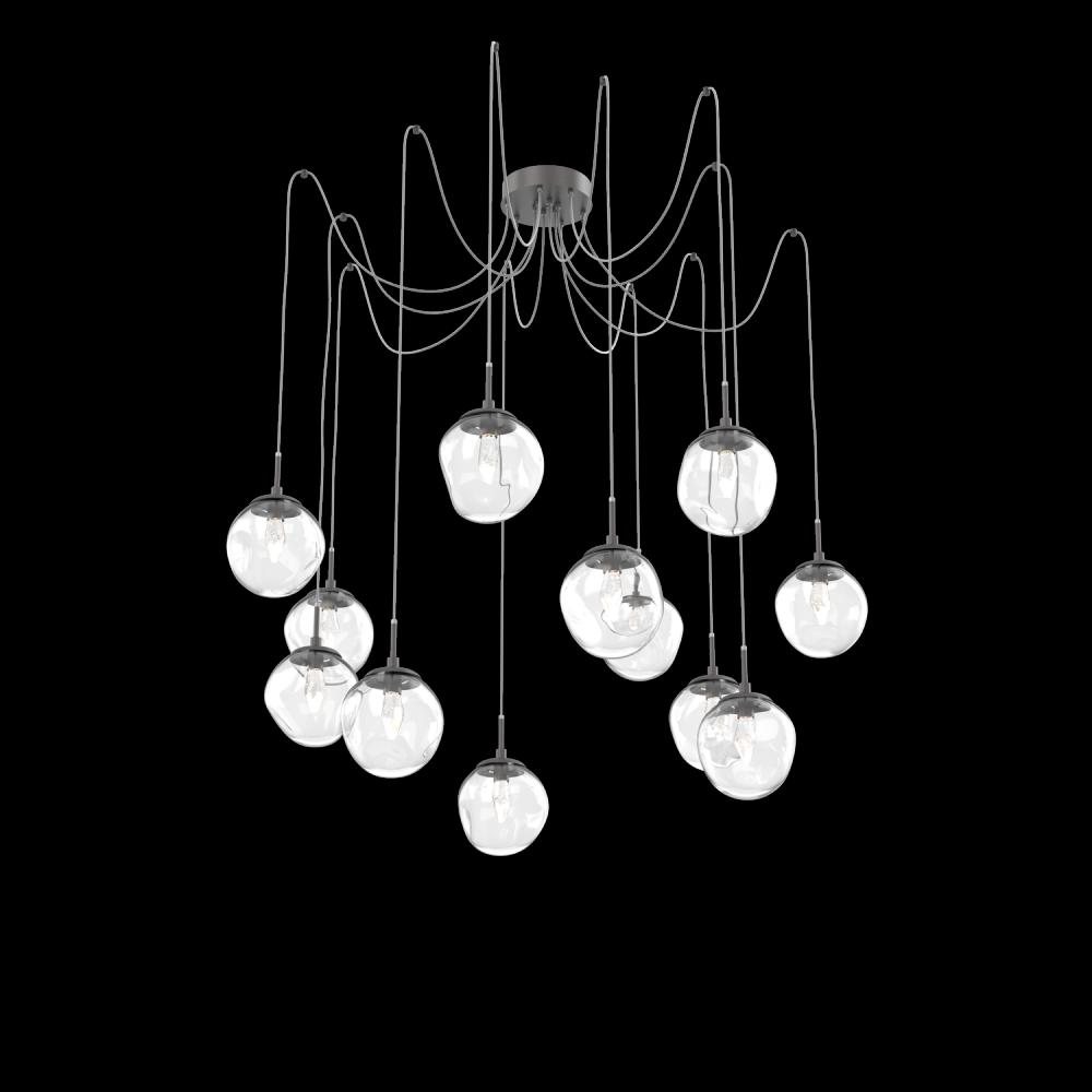 Aster Round 12pc Swag Multi-Pendant (LED)