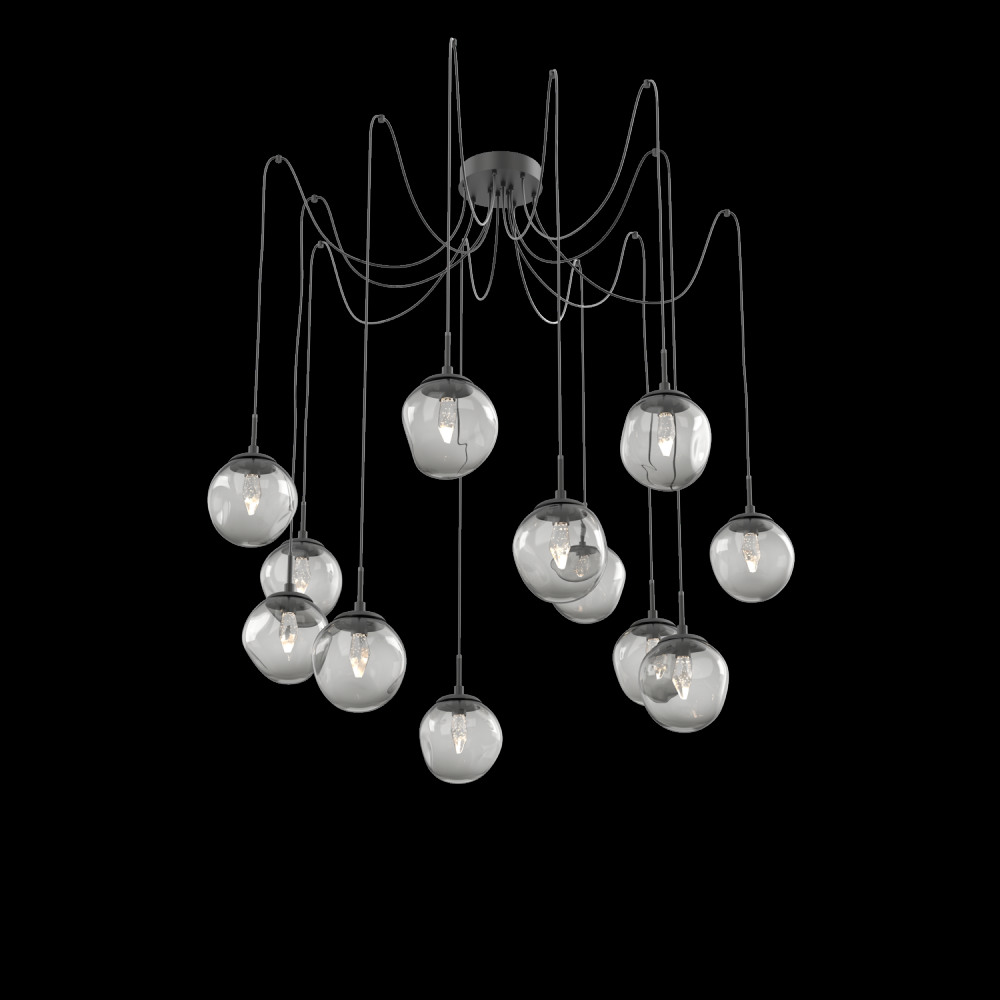 Aster Round 12pc Swag Multi-Pendant (LED)