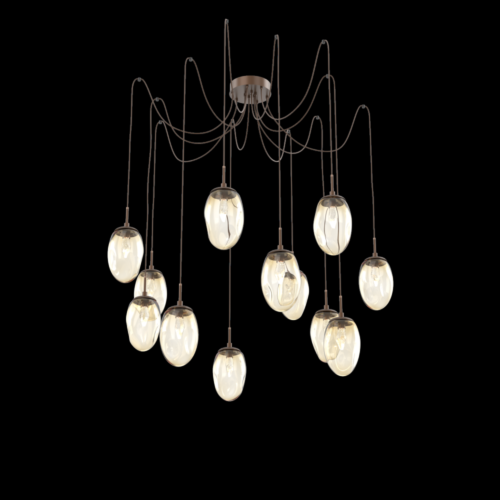 Meteo Round 12pc Swag Multi-Pendant (LED)