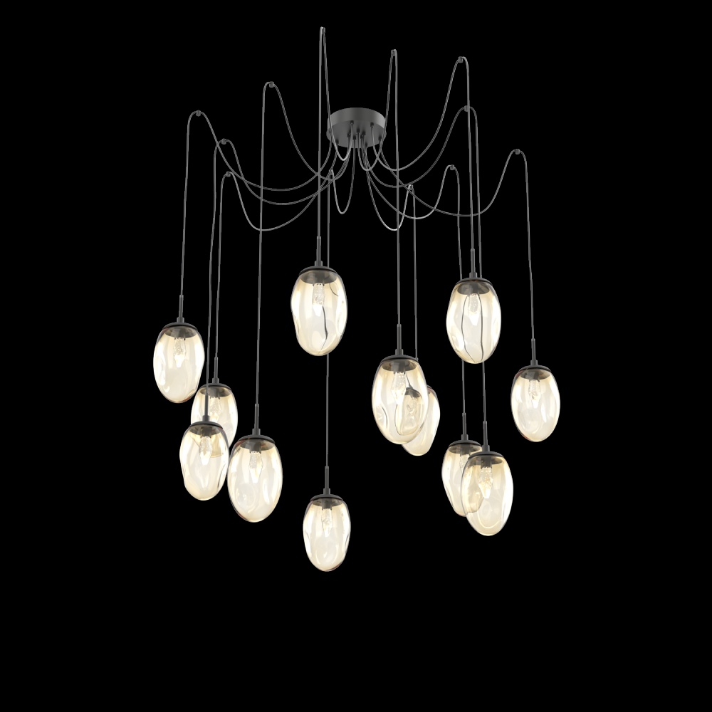 Meteo Round 12pc Swag Multi-Pendant (LED)