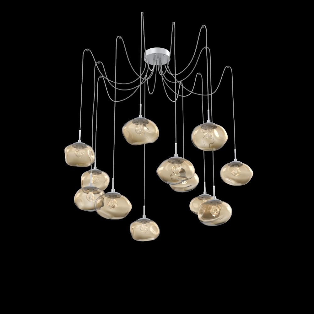 Nova Round 12pc Swag Multi-Pendant (LED)