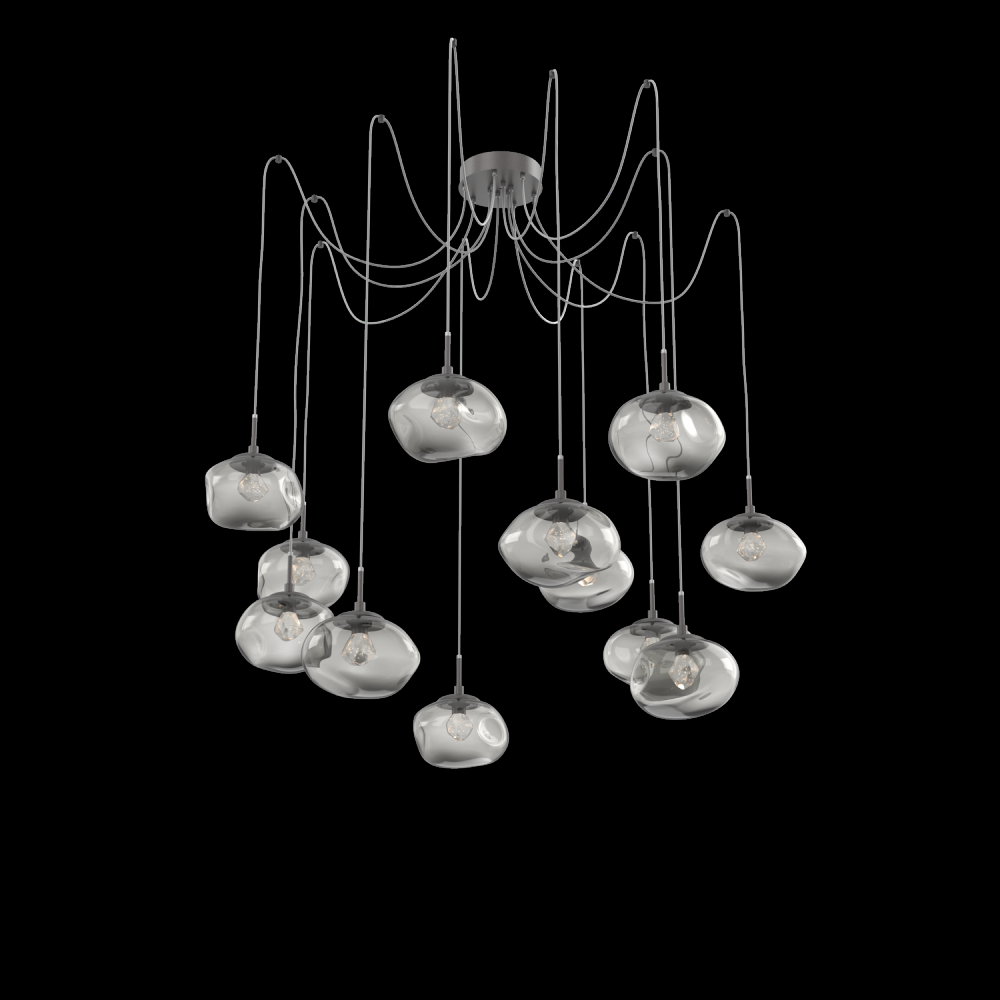 Nova Round 12pc Swag Multi-Pendant (LED)