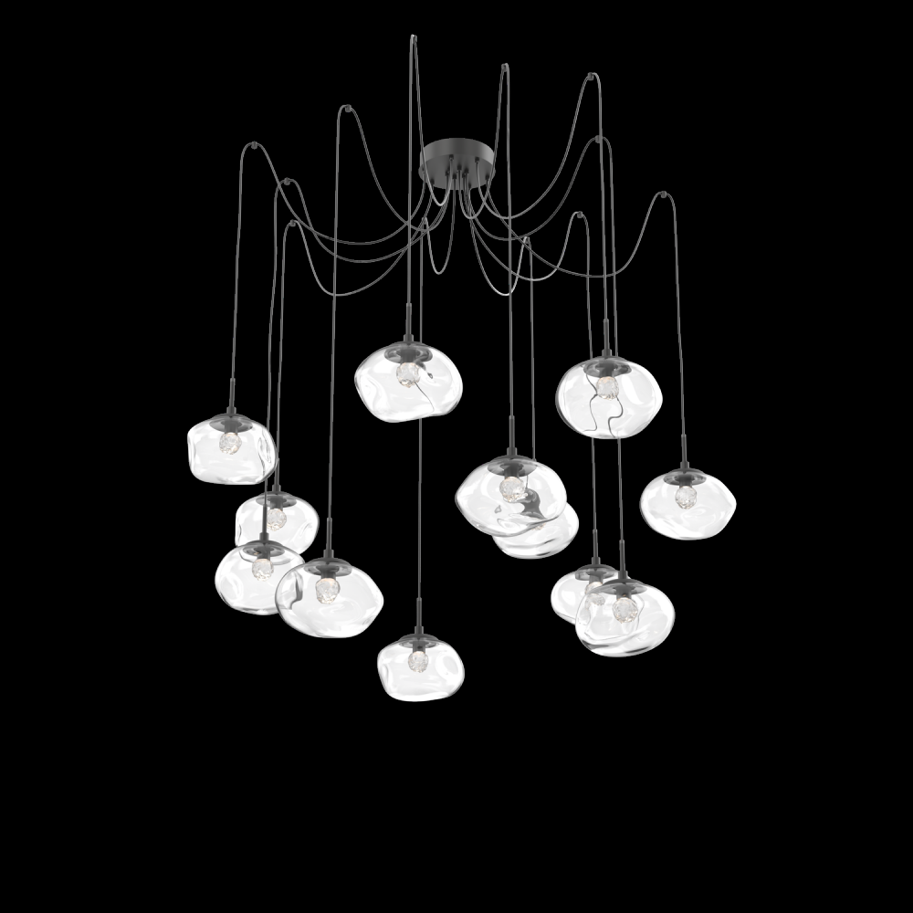 Nova Round 12pc Swag Multi-Pendant (LED)