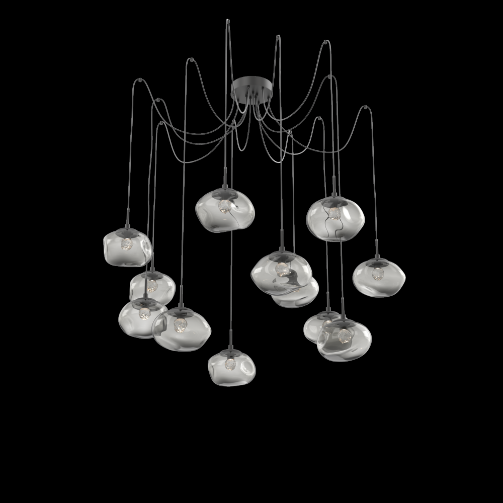 Nova Round 12pc Swag Multi-Pendant (LED)