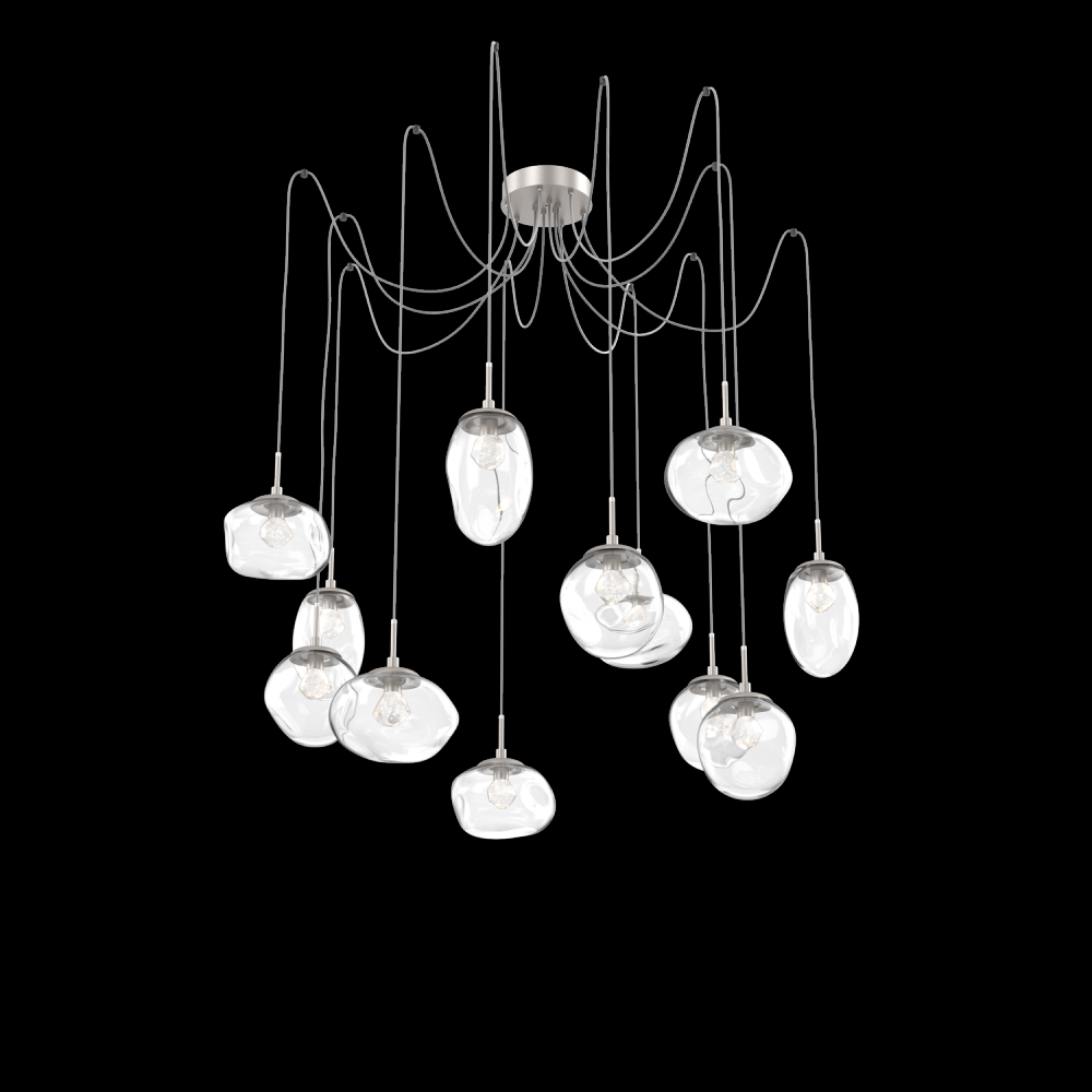 Cosmos Round 12pc Swag Multi-Pendant (LED)