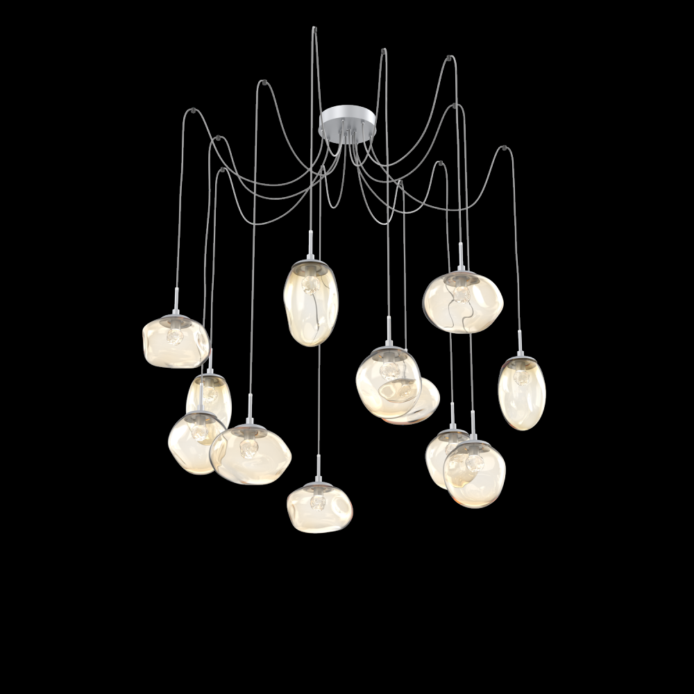 Cosmos Round 12pc Swag Multi-Pendant (LED)