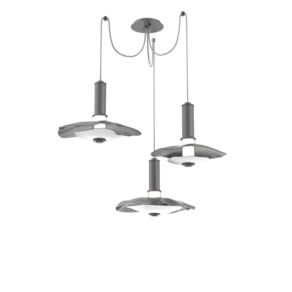 Cumulus Round 3pc Swag Multi-Pendant Chandelier