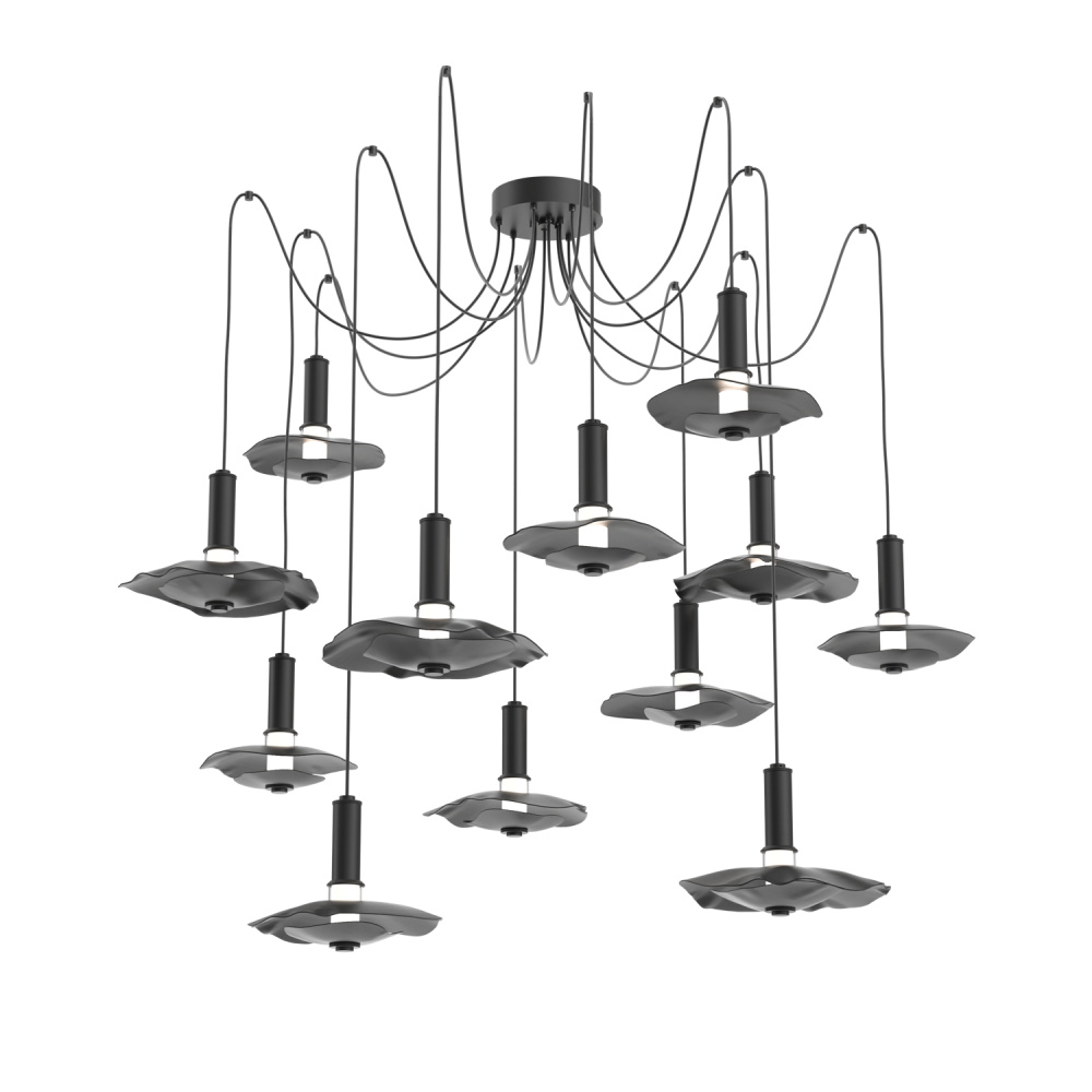 Cumulus Round 12pc Swag Multi-Pendant Chandelier