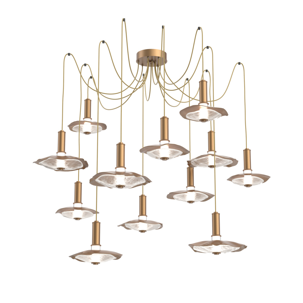 Cumulus Round 12pc Swag Multi-Pendant Chandelier