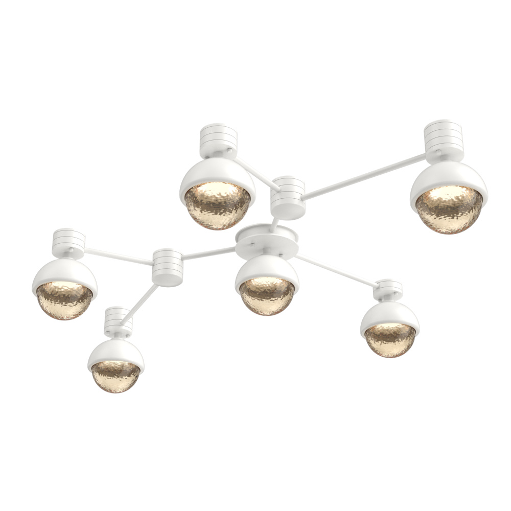 Hub & Spoke - Cabochon - Linear - 6pc