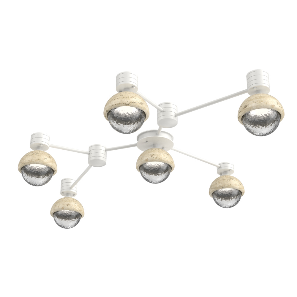 Hub & Spoke - Cabochon - Linear - 6pc