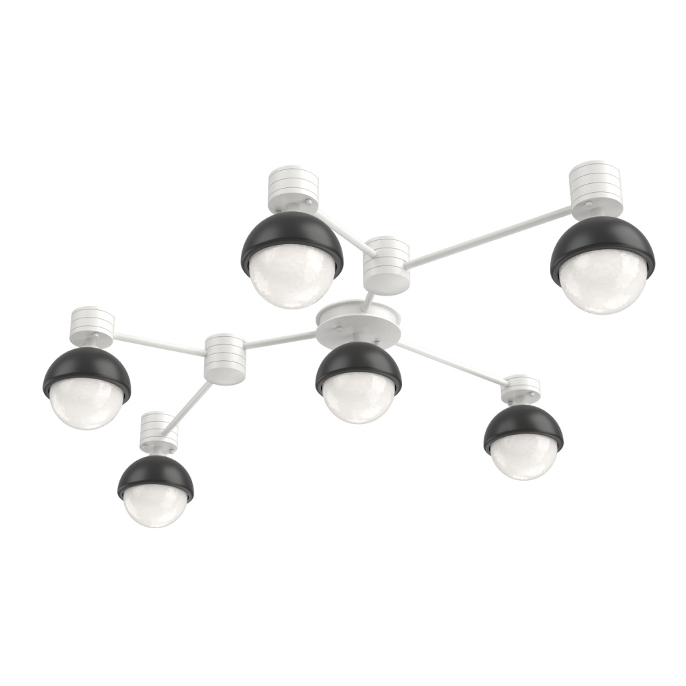 Hub & Spoke - Cabochon - Linear - 6pc