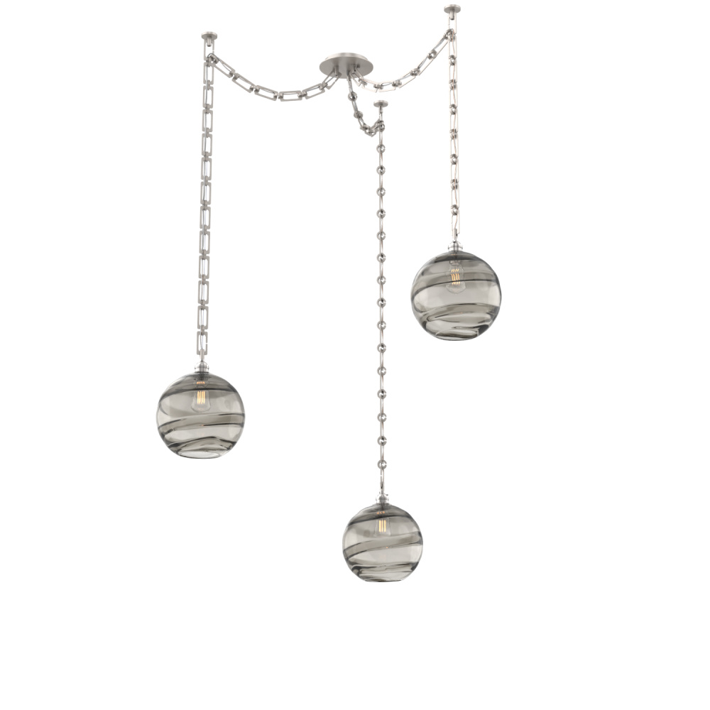 Terra Round 3pc Swag Multi-Pendant Chain