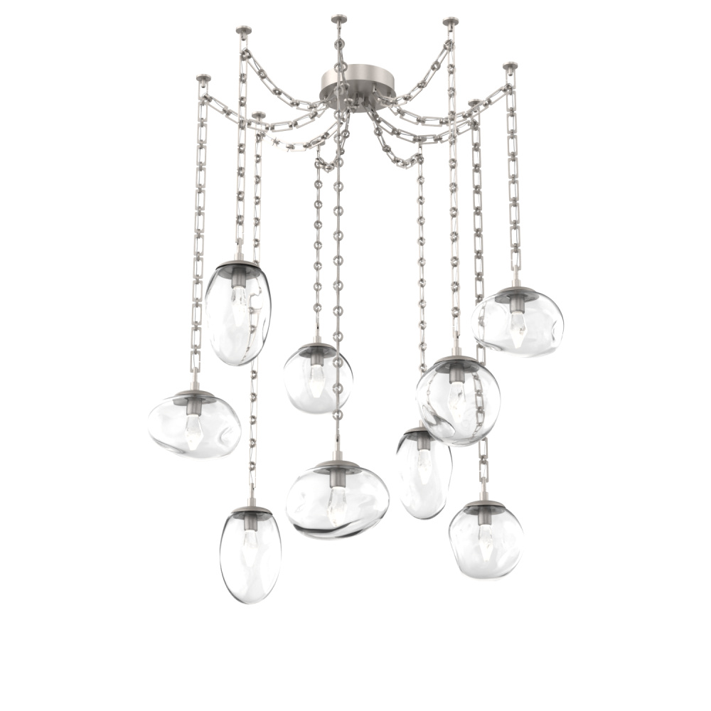 Cosmos Round 9pc Swag Multi-Pendant Chain (LED)