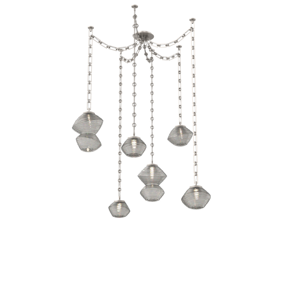 Mesa Round Chain 6pc Swag Multi-Pendant