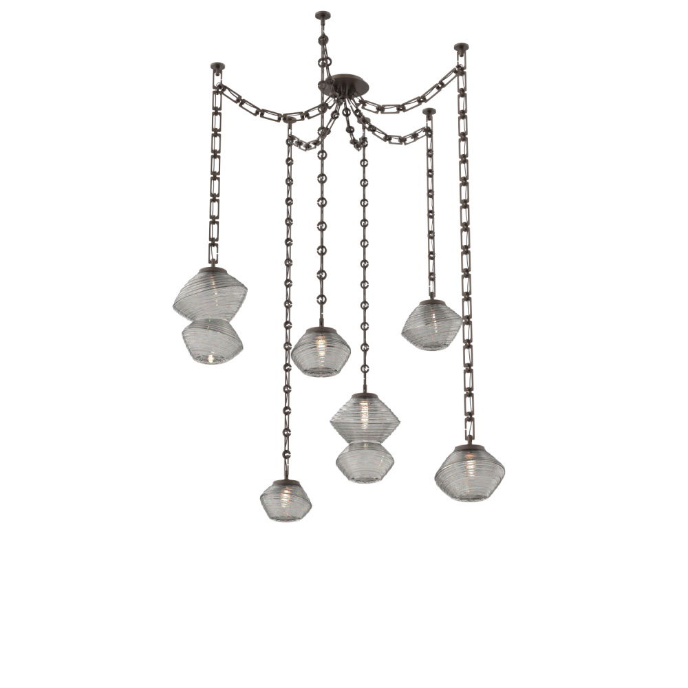 Mesa Round Chain 6pc Swag Multi-Pendant