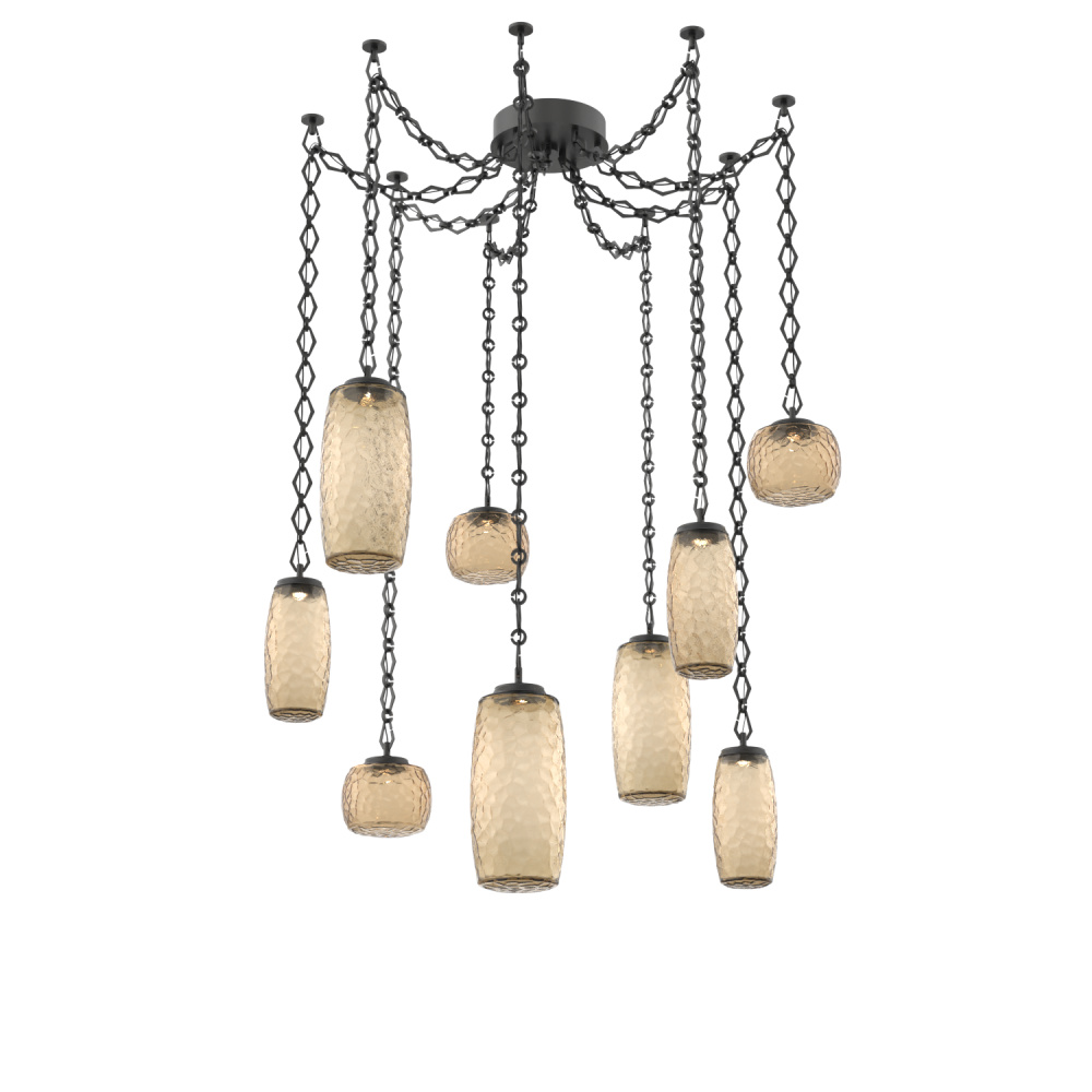 Vessel Multi Light Pendant Matte Black