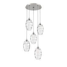 Hammerton CHB0035-05-BS-OC-C01-E2 - Ellisse Round 5pc Multi-Pendant