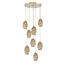 Hammerton CHB0035-08-GB-OB-C01-E2 - Ellisse Round 8pc Multi-Pendant